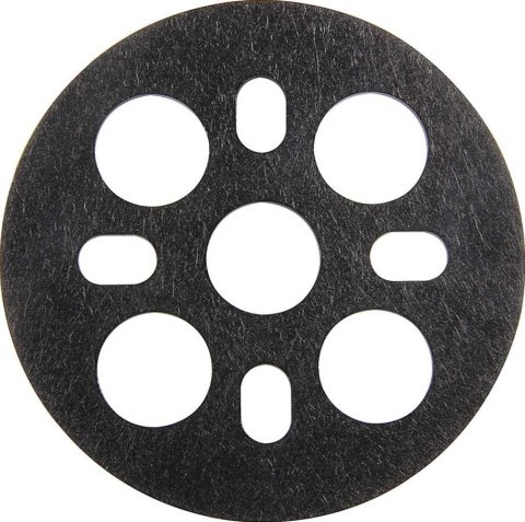 Allstar Performance Mechanical Fan Reinforcement Plates ALL30079 plate installs beneath the mounting hardware to strengthen fan mounting location and preve