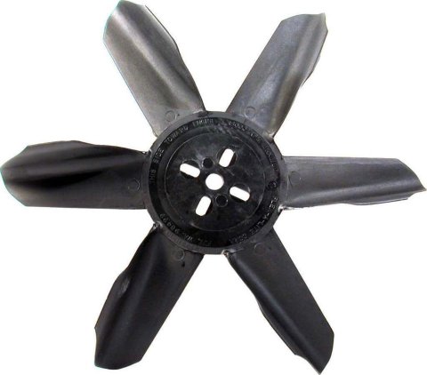 Allstar Performance Molded Nylon Fans ALL30093 Fan Blade, Lightweight, Nylon, Black, 16 in. Diameter, 5/8 in. Pilot, Each