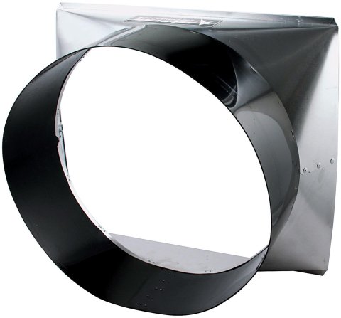 Allstar Performance Fan Shrouds ALL30106 Shroud, Aluminum/Plastic, Natural, 17 in. Maximum Diameter, fits Griffin 26 in. Wide Radiator, Each