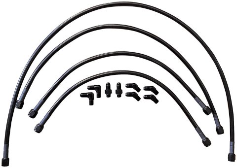 Allstar Performance Wing and Spoiler Components ALL48006 kit with strong, lightweight, ultra flexible, heat resistant, braided Kevlar lines simplif