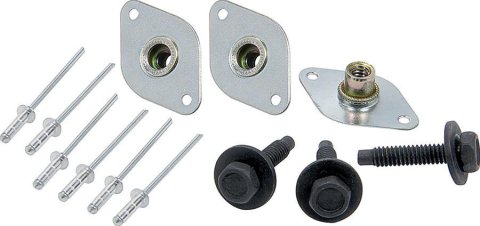 Allstar Performance Wheel Cover Conversion Kits ALL44226 Kit, Cover, Fits 1 3/8 in Quick Turn Springs, One Kit Per Wheel, Kit