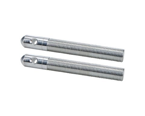 Allstar Performance Hood Pins ALL18498 Aluminum 1/2" with 3/16" Holes Silver