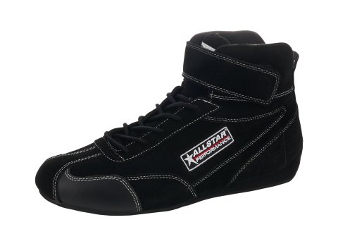 Allstar Performance Driving Shoes & Boots ALL918122 SFI 3.3/5 Mid-Top Pro Series Black 7
