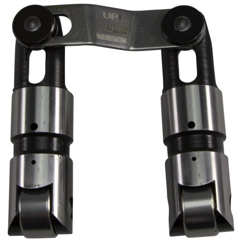 COMP Cams Sportsman Solid Roller Lifters 96850LRB-2 Lifter, Sportsman, Mechanical Roller, Vertical Link, .180 in. Left/Right, 0.904 in. Diameter, w/ Bushing, Seat Height 1.880 in., BBC, Chevy, Pair