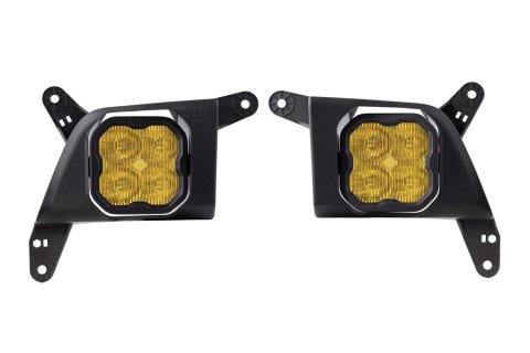 Diode Dynamics Light Bars, Pods and Fog Lights DD6834 LED Light, SS3 Type SV2 LED Kit Pro Yellow SAE