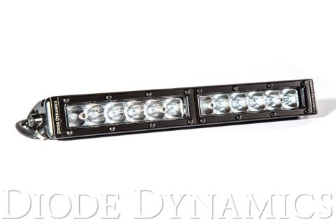 Diode Dynamics Stage Series 2,800 Lumens 12 Inch Light Bar DD5015S LED Single Row Straight Clear Driving Each