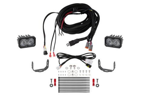Diode Dynamics - Light Bars, Pods and Fog Lights for 2010-2024 4RUNNER DD7166 Kit, Stage Series Reverse Kit 2010-2021 Toyota 4Runner C2 Sport