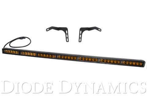 Diode Dynamics Light Bars, Pods and Fog Lights DD6055 Tundra 42 Inch LED Lightbar Kit Amber Driving Stealth Series