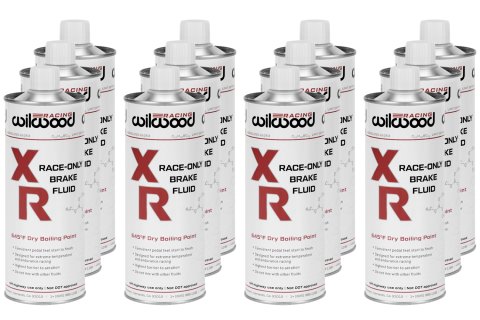 Wilwood XR Race-Only Brake Fluid 290-16355 Fluid, Race-Only, 16.90 oz., Set of 12