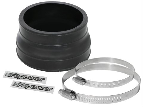 aFe Tubing Couplers 59-00029 Couplers, Straight, Polyurethane, Black, 3.88 in. Inlet/3.50 in. Outlet Diameter, 2.25 in. Length, Each