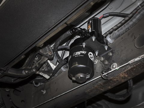 aFe DFS 780 Fuel Pumps 42-23021 Pumps, 780, Lift, Electric External, 8-10 psi, 12 V, Ford, 6.4L Diesel, Kit