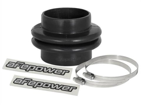 aFe Tubing Couplers 59-00078 Couplers, Straight, Silicone, Black, 2.50 in. Inlet/2.38 in. Outlet Diameter, 2.50 in. Length, Each