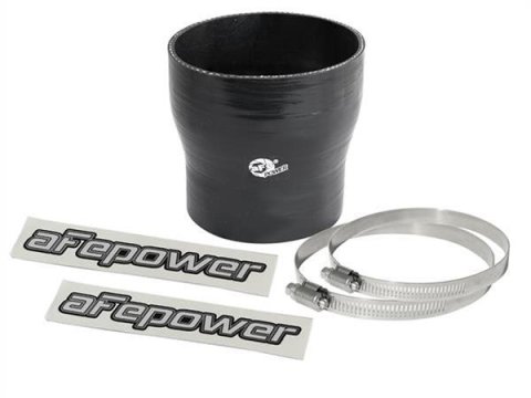 aFe Tubing Couplers 59-00114 Couplers, Straight, Silicone, Black, 3.00 in. Inlet/2.50 in. Outlet Diameter, 3.00 in. Length, Each