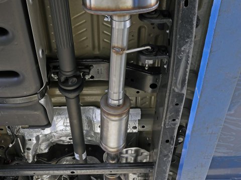 aFe Apollo GT 3 Inch Resonator 49C43131 Resonators, GT, Stainless Steel, Natural, 3.00 in. Center Inlet/Outlet, Ford, Each