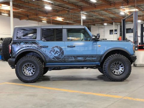 AFE Power - Running Boards, Nerf Bars and Rock Sliders for 2021-2025 BRONCO 79-27014 aFe POWER Terra Guard Off-Road Slider Ford Bronco 21-24 4-Door