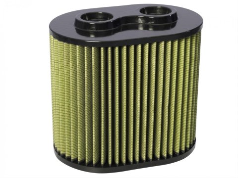 aFe Pro GUARD 7 Air Filter Elements 71-10139 Elements, 7, Oiled, Cotton/Synthetic, Gold, Oval, Ford, Each