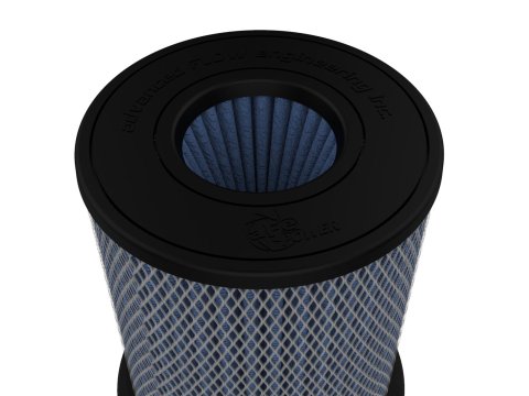 aFe Magnum FLOW Pro 10R Air Filters 20-91153 Filter Element, 10R, Round Flanged, 6.500 in., 8.000 in. High, Cotton Gauze, Blue, Each