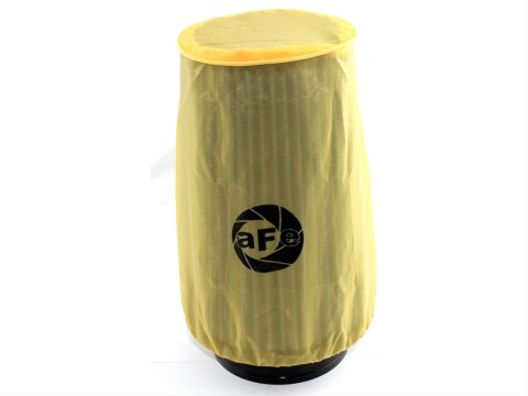 aFe Pre-Filters 28-10171 Air Filter Wrap, Pre Filter, Yellow, Round, 3.0 in. Height, 14.0 in. Diameter, Each