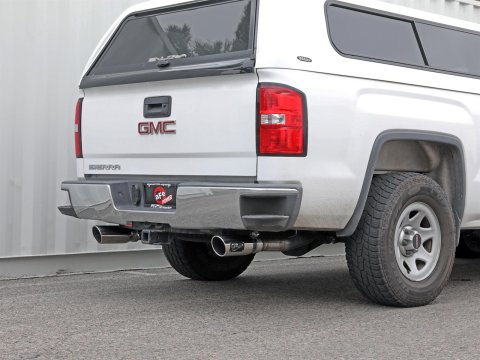 aFe Apollo GT Exhaust Systems for 2009-2018 SIERRA 1500, SILVERADO 1500 - 49-44135-P System, Series, Split Rear, Stainless Steel, Cat-Back, Dual Polished Tips, Chevrolet, GMC, Kit