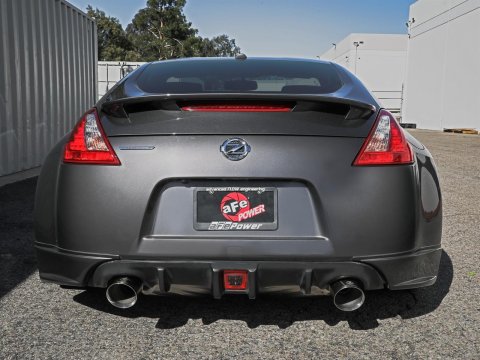aFe Takeda Exhaust Systems for 2009-2020 370Z - 49-36139-P System, Takeda, 2.5 in., 304 Stainless Steel, Cat-Back, Split Rear, Round Polished Slant Cut Tips, Nissan, Kit