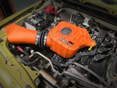 AFE Power Air Intake Kits 50-70046DN Momentum GT Cold System w/ Pro DRY S Filter Suzuki Jimny 19-25 L4-1.5L