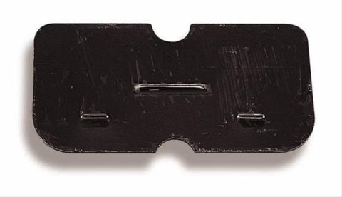 Holley Choke Plates 45-458 Components, Plate, Replacement, Steel, Black, for Model 4010, 4011, 4150, 4160, Each