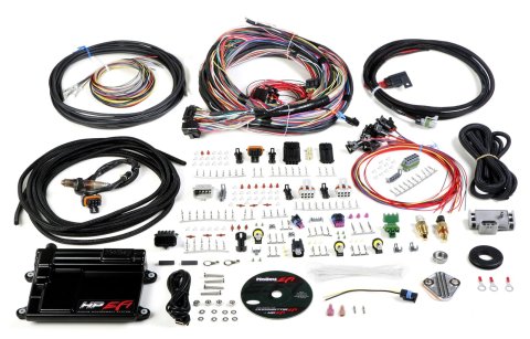 Holley HP EFI ECU and Harness Kits 550-605 Engine Management Systems, EFI, Harness, Up to 16-Injectors, 8-Coils, Four Digital Inputs, Wideband, CANBUS, Universal, Un-terminated, Kit
