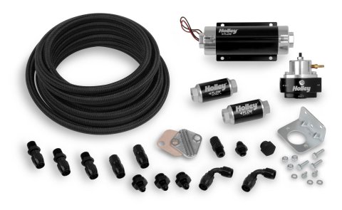 Holley Terminator EFI Fuel System Plumbing Kits 526-2 Pump Kits, EFI, Pump, Regulator, Two Filters, Pro-Lite 350 Hose, Fittings, Kit