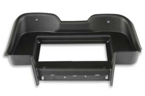Holley EFI 6.86 in. Dash Bezels 553-378 Panels, EFI, Bezel, 5/32 Thick, ABS Material, Black Matte Finish, Chevy, Camaro, Each