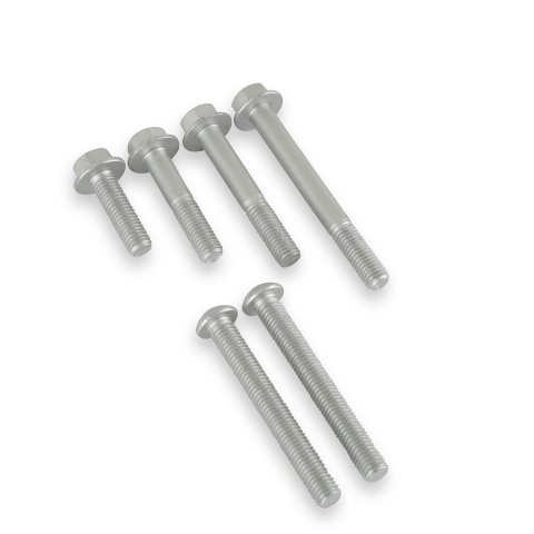 Holley Alternator Brackets 97-402 Brackets, Replacement, Bracket, Cast Aluminum, Natural, with Hardware, for High-Mount Accessory Drive, Ford, 7.3L Godzilla, Kit