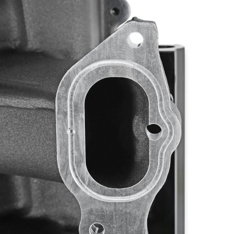Holley EFI Coyote Hi-Ram Intake Manifolds 300-910BK Manifolds, EFI, Hi-Ram, Throttle Body Injection, Standard Deck, 150mm x 66mm Bore, Aluminum, Black, Ford, 5.0L, Modular, Each