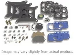 Holley Carburetor Renew Kits 37-1540 Rebuid Kits, Renew, Model 4360, Gaskets, O-rings, Pump Diaphragm, Needle, Power Valve, Instructions, Kit