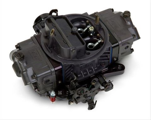 Holley Ultra Double Pumper Carburetors 0-76850HB Carburetors, Pumper, 850 cfm, 4-barrel, Square Bore, Electric Choke, Mechanical Secondaries, Dual Inlet, Black and Gray Finish, Each