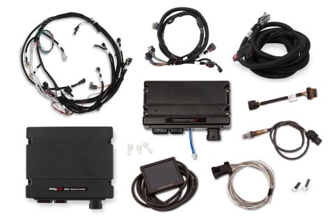 Holley Terminator X Engine Management Systems 550-1601 Systems, X, Up to 8-Injectors, 8-Coils, Plug-and-Play, Analog Inputs, Controller, Chevy, Late LT, 5.3L, 6.2L, Kit