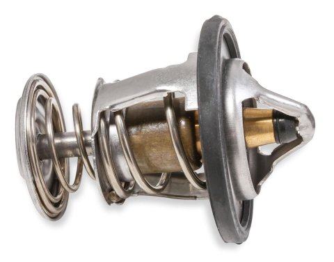 Holley Thermostat Housing Assemblies 97-169 Water Neck Housings, Replacement, Aluminum, 1.50 in. Outlet, O-ring Seal, with Thermostat, for LT/LS Mid-Mount Accessory Drive Only, Each