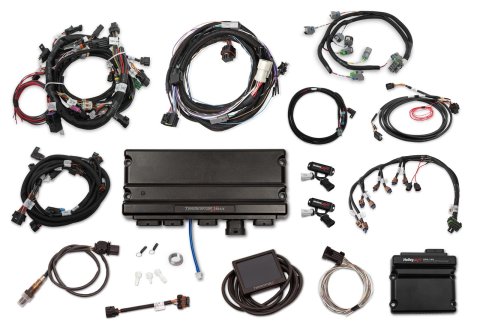 Holley Terminator X MAX Engine Management Systems 550-1512 Systems, MAX, Up to 8-EV6 Injectors, 8-Coils, Plug-and-Play, Drive-by-Wire, Tuner/Trans Control, 4R70W, Ford, 5.0, Kit