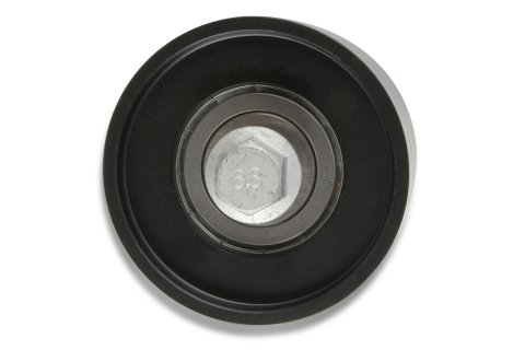 Holley Idler Pulleys 97-266 Pulleys, Replacement, Smooth, Composite, Black, 70mm Diameter, GM LT5, with Accessory Drive Systems, Chevy, 6.2L, Each