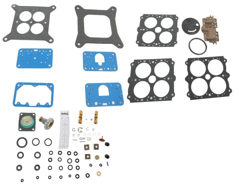 Holley Carburetor Renew Kits 37-720 Rebuid Kits, Fast Kit, Performance Tuning, Rebuild, Model 4160, 600 cfm, Gaskets, O-rings, Pump Diaphragm, Needle, Power Valve, Instructions, Kit