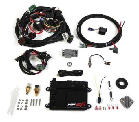 Holley HP EFI ECU and Harness Kits 550-601N Engine Management Systems, EFI, Harness, Up to 16-Injectors, 8-Coils, Four Digital Inputs, O2 Sensor, for GM TPI, Stealth Ram, Kit