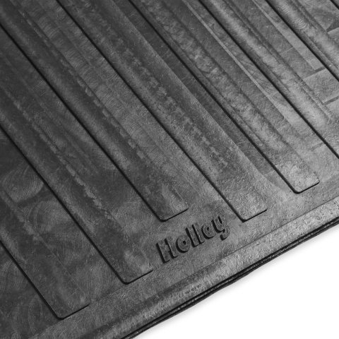 Holley Classic Trucks Heavy-Duty Bed Mats 06-8898BM Mats, Trucks, Heavy-Duty, Cord Enhanced Rubber, Black, Logo, Short Bed, 78.00 in. Long, Chevy, GMC, Truck, Each