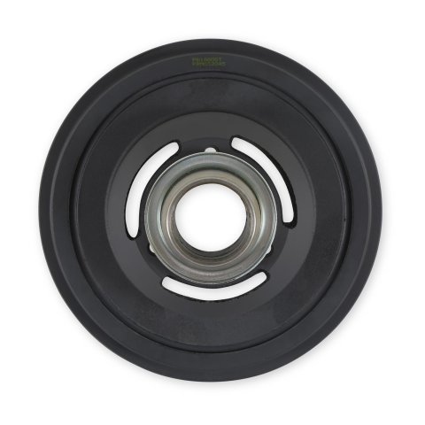Holley Harmonic Balancers 97-363 Balancers, Replacement, OE Style Damper, Iron, Black, 4.76 in. Height, for Mid-Mount Accessory Drive, Gen III, Hemi, VVT Engine, Each