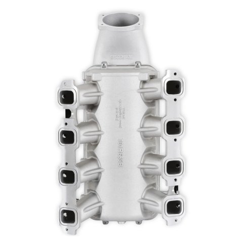 Holley EFI LT1 Gen V Lo-Ram Intake Manifolds 300-718 Manifolds, EFI, LT1, V, Lo-Ram, Multi-port Injection, 105mm Bore, Standard Deck, Aluminum, Satin Finish, Chevy, 5.3L, 6.2L, Each