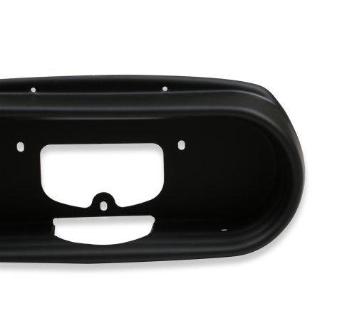 Holley EFI Racepak Dash Bezels 553-433 Panels, EFI, IQ3, Bezel, 5/32 in. Thick, ABS Material, Black Matte Finish, Chevy, Nova, Each