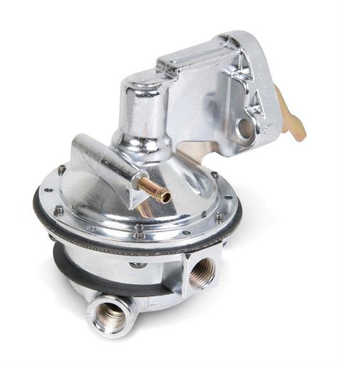 Holley Mechanical Fuel Pumps 712-454-13 Pumps, Holley, Mechanical, Marine, 130 gph, 492 lph, 7.5-9 psi, Female Inlet/Outlet, 3/8 in.-NPT, includes Fuel/Vapor Tube, Chevy, 6.5-7.4L, Each