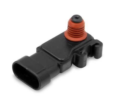Holley MAP Sensors 554-120 Sensors, EFI, Replacement, Bosch Style, 1 Bar, Black Plastic Housing, for Terminator EFI System, Each