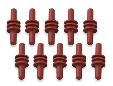 Holley EFI Pin Extraction Tools 567-101 Tools, EFI, Steel Tool, Zinc Plated, Plastic Handle, Green Color, for Metripack/GT Connectors, with 10 Connector Plugs, Each