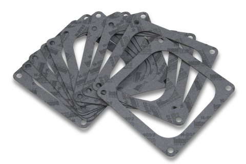 Holley Carburetor Base Plate Gaskets 200037 Mounting Gaskets, Composite, 4-barrel, Dominator, Open Center, Set of 10