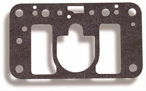 Holley Carburetor Metering Block Gaskets 108-55-2 Gaskets, Block, Cork, Black, Model 4180, Pair