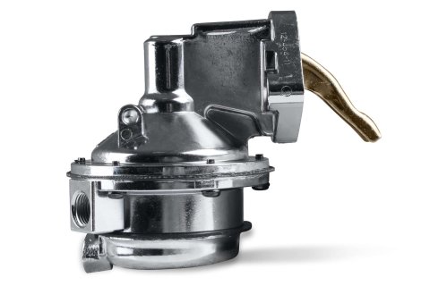 Holley Mechanical Fuel Pumps 12-454-11 Pumps, Mechanical, 110 gph, 6.5-8 psi, Aluminum, Polished, 3/8 in. NPT, Female Thread, Inlet and Outlet, Chevy, 396ci, 402ci, 427ci, 454ci, Each