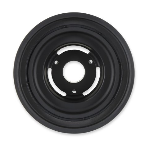 Holley Harmonic Balancers 97-362 Balancers, Replacement, OE Style Damper, Iron, Black, 5.23 in. Height, for Mid-Mount Accessory Drive, Gen III, Hemi, Non-VVT Engine, Each